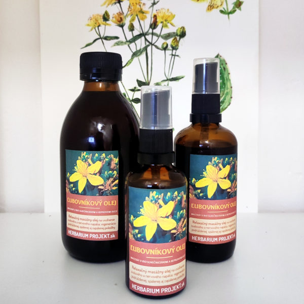 Ľubovníkový masážny olej (Hypericum perforatum oil)