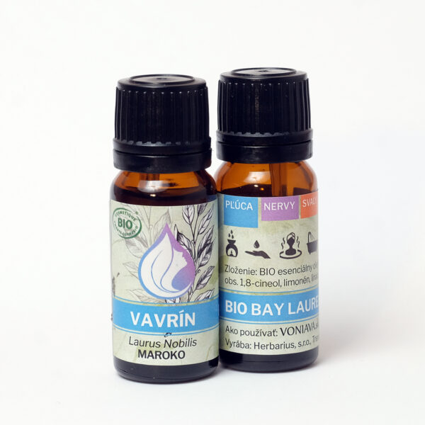 Organický VAVRÍN (Bobkový list), esenciálny olej, 10ml VONIAVA