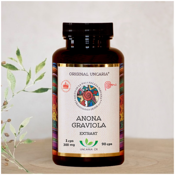 Anona Graviola, Original Uncaria®, extrakt, 90 kapsúl