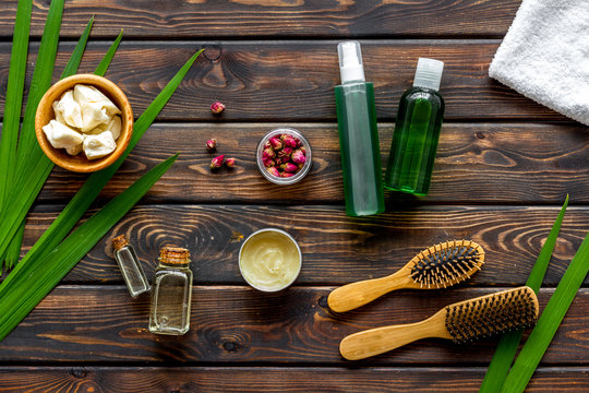 hair bottles comb