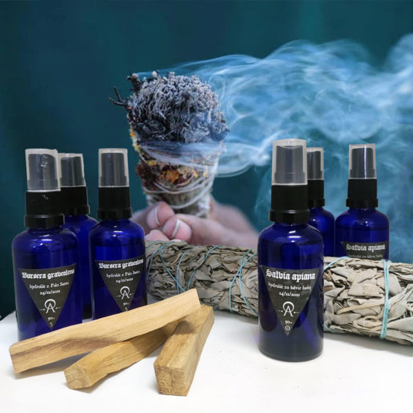 salvia a Palo santo aura sprej