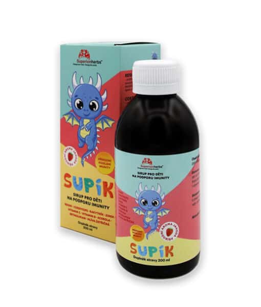 Supík (Herbík), sirup pre deti na podporu imunity (Superionherbs), 200ml