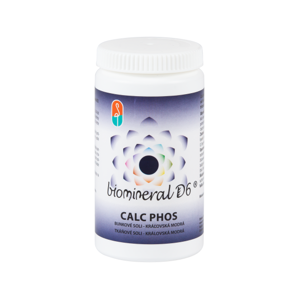 CALC PHOS - metabolizmus bielkovín a vápnika - bunková soľ Calcium phosphoricum (kráľovská modrá), 180 pastiliek