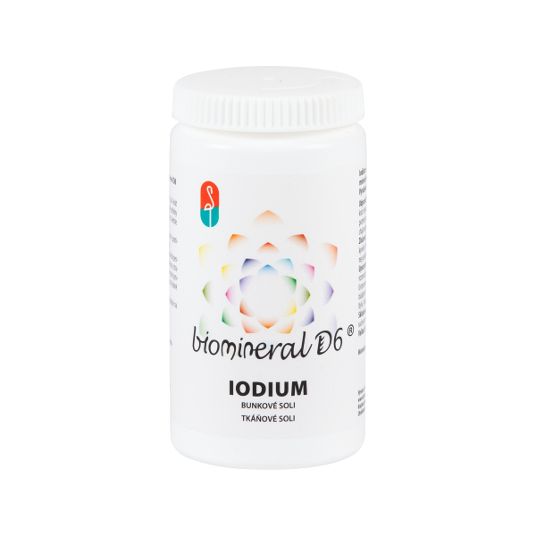 IODIUM, bunková soľ (Jód) - štítna žľaza a hormonálna nerovnováha, 180 pastiliek